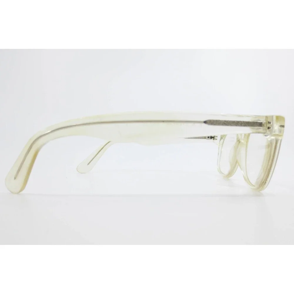 Geek Eyewear RAD 09 Clear Yellow Rectangular Glasses Frames 54-17-145